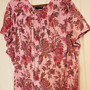 Lane Bryant pink top